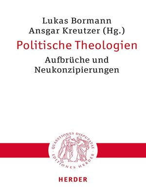 cover image of Politische Theologien